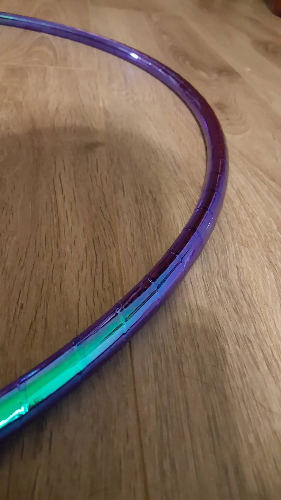 Purple Haze Reflective Color Morph Taped Hoop