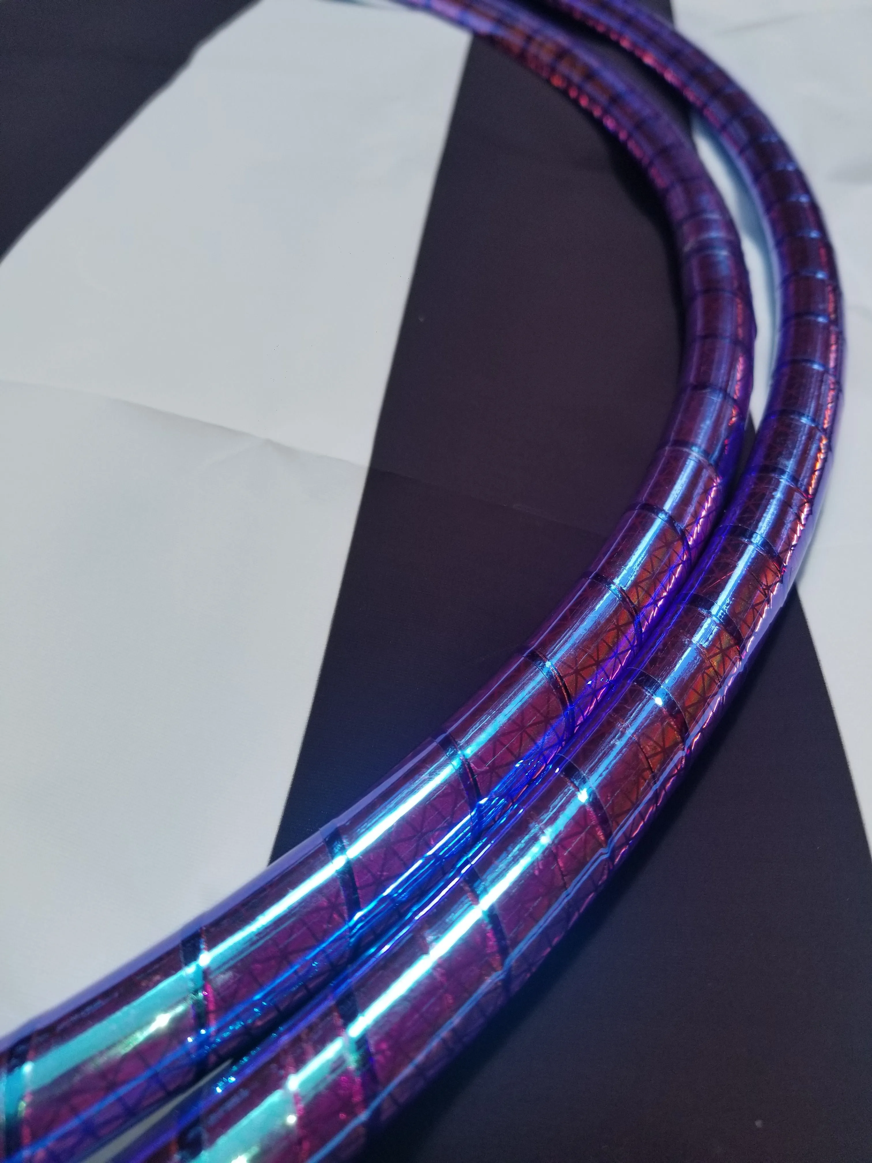 Purple Haze Reflective Color Morph Taped Hoop