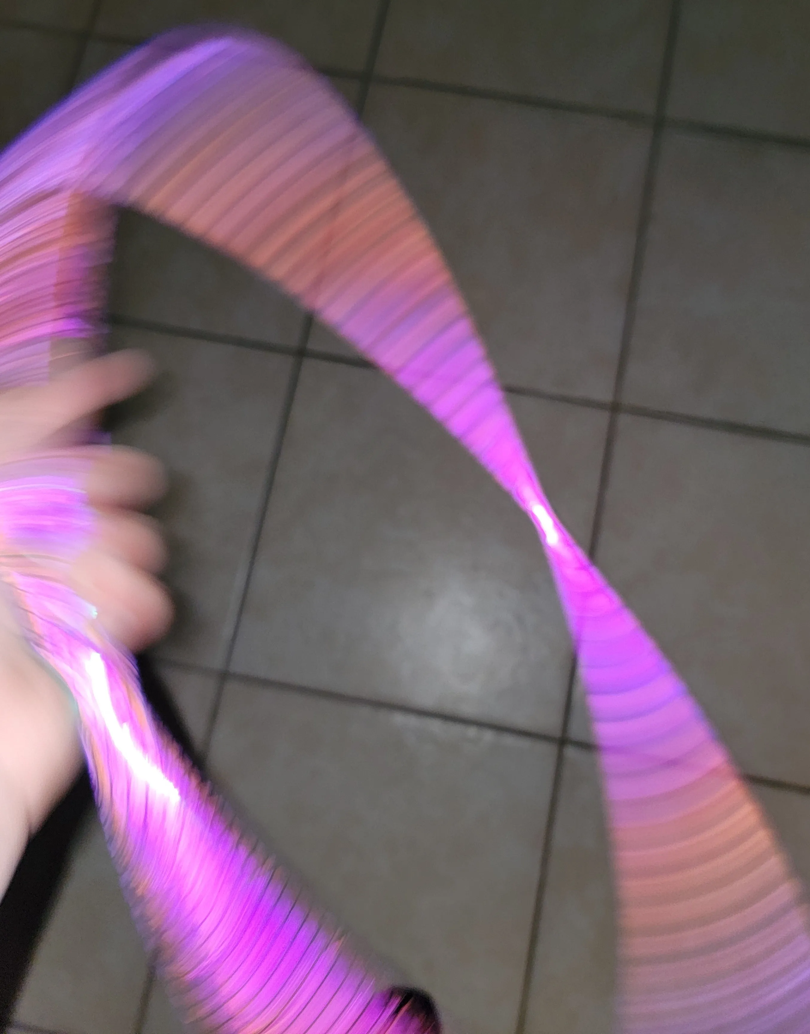 Purple Haze Reflective Color Morph Taped Hoop