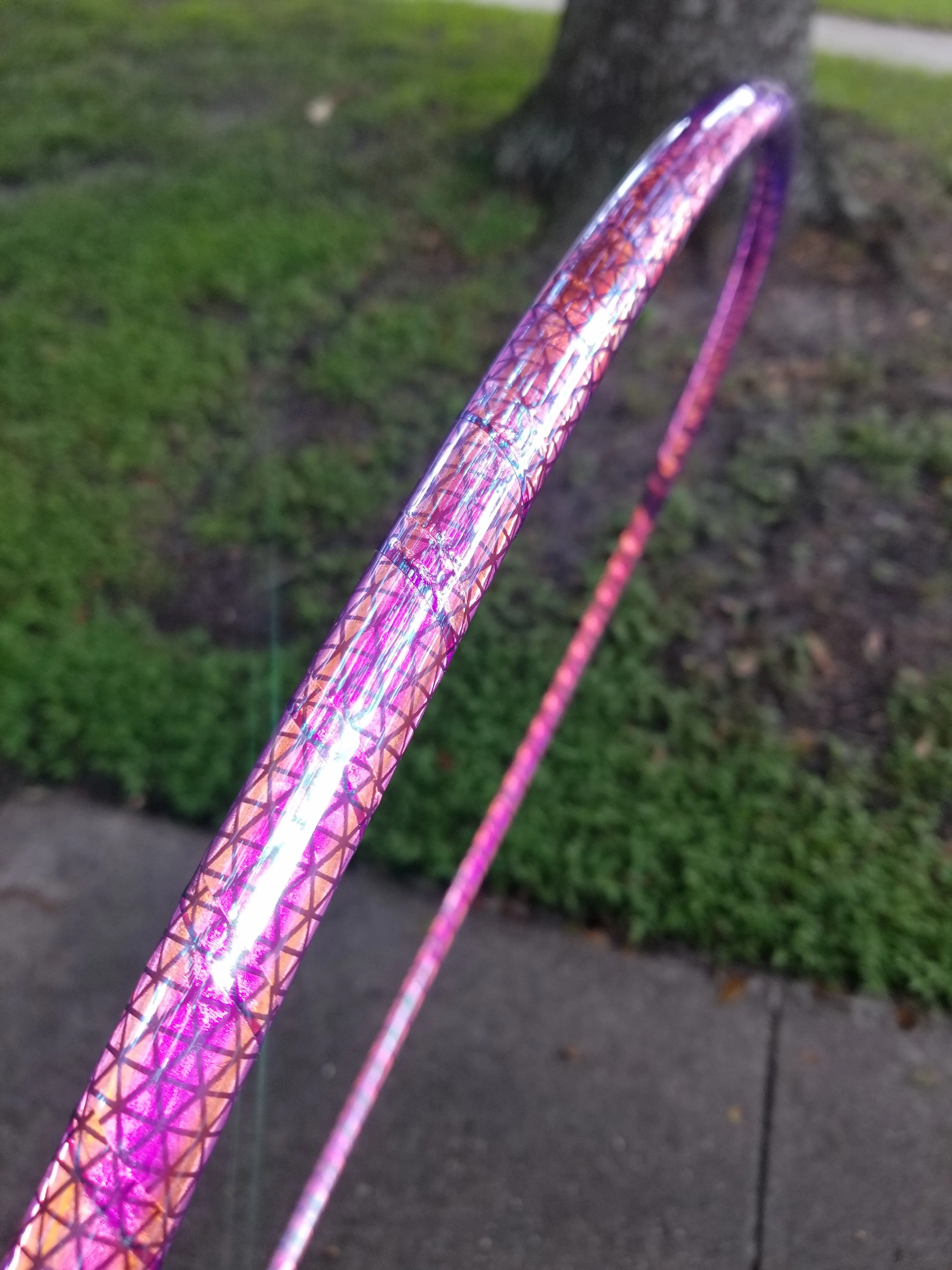 Purple Haze Reflective Color Morph Taped Hoop