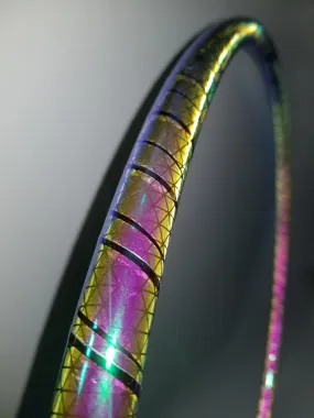 Purple Haze Reflective Color Morph Taped Hoop