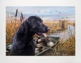 "The Empty Blind - Black Lab" by Jim Killen