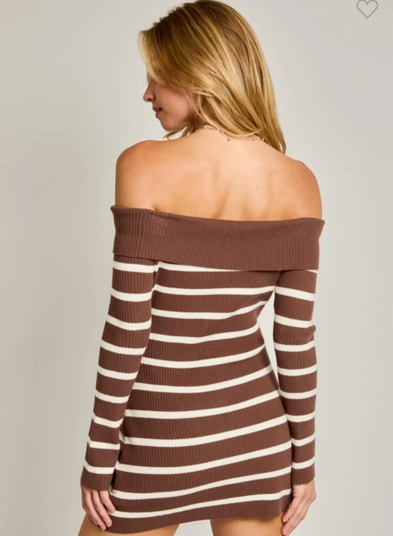 Ribbed Sweater Mini Dress