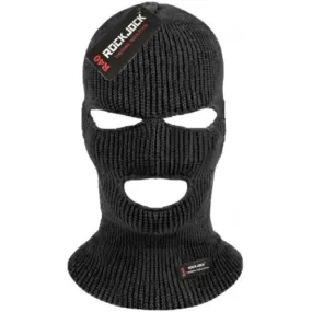 Rock Jock | Mens 3 Hole Balaclava Lined