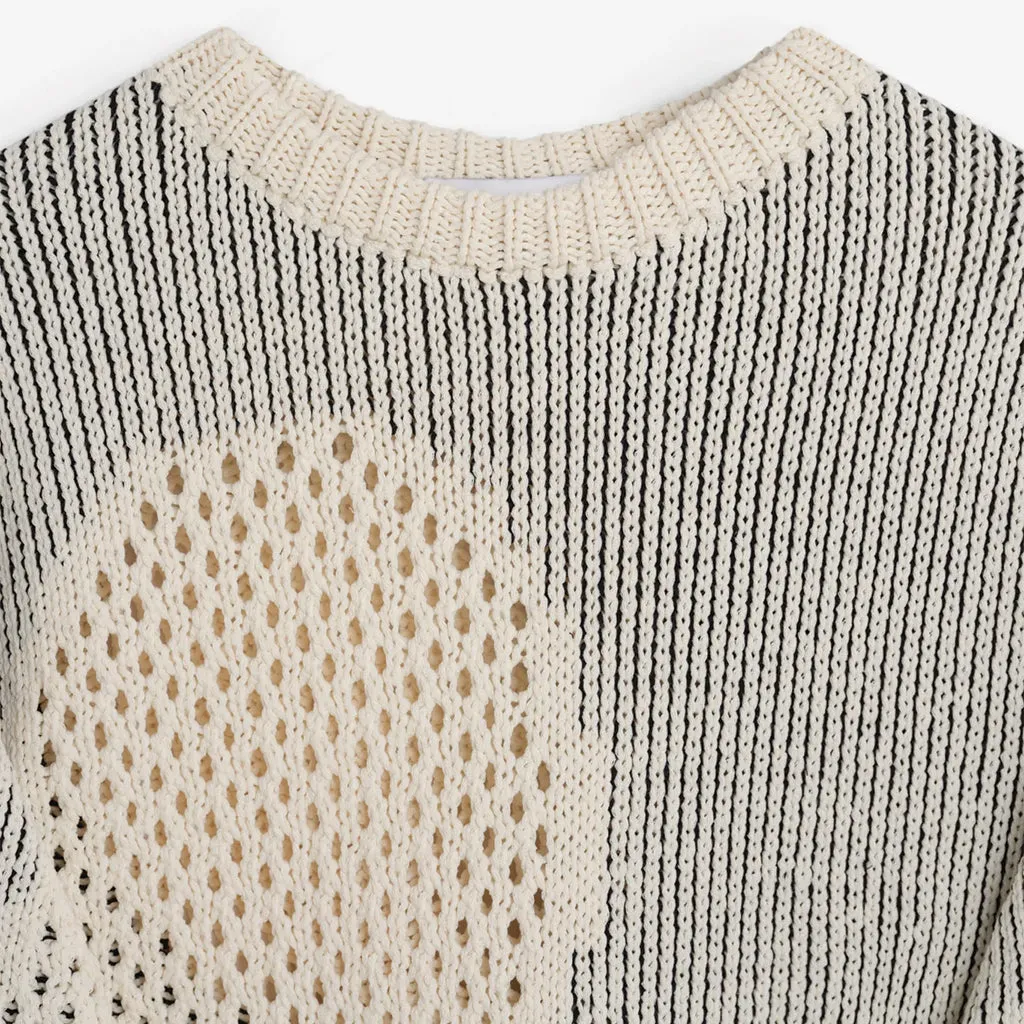 Serra Knitted Sweater Cream