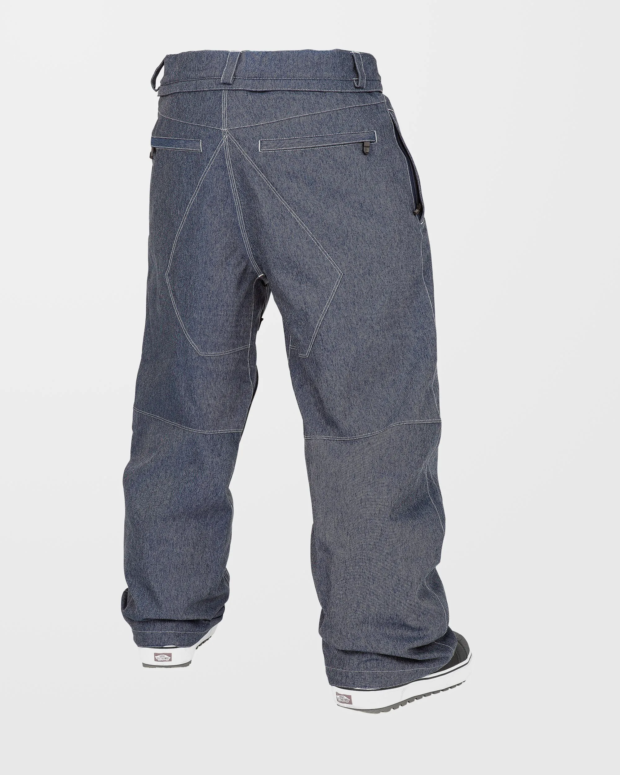 Snow Billow Trousers - Dark Denim