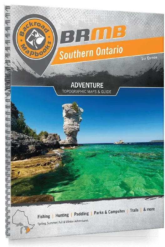 Southern Ontario Adventure Mapbook | 1st Edition | Backroad Mapbooks