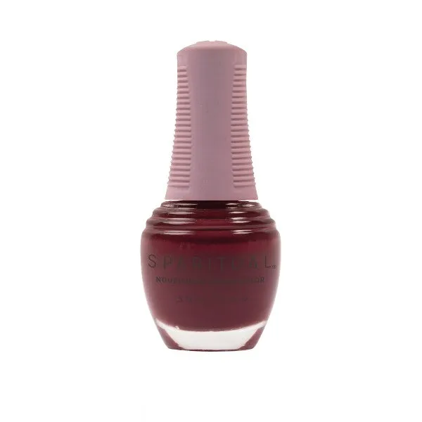 Sparitual Nourishing Lacquer Polish - Inner Sanctuary - Red Plum Creme - 15ML