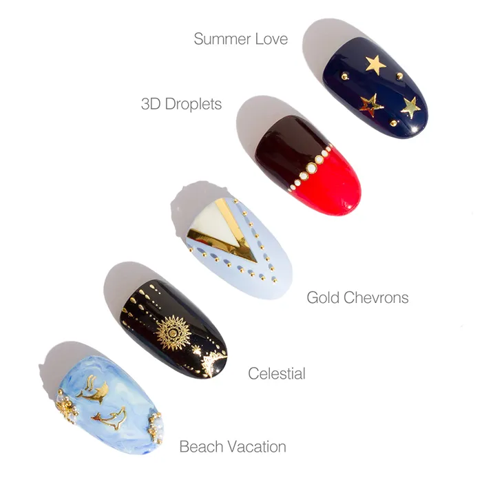 Summer Love Nail Art Stickers