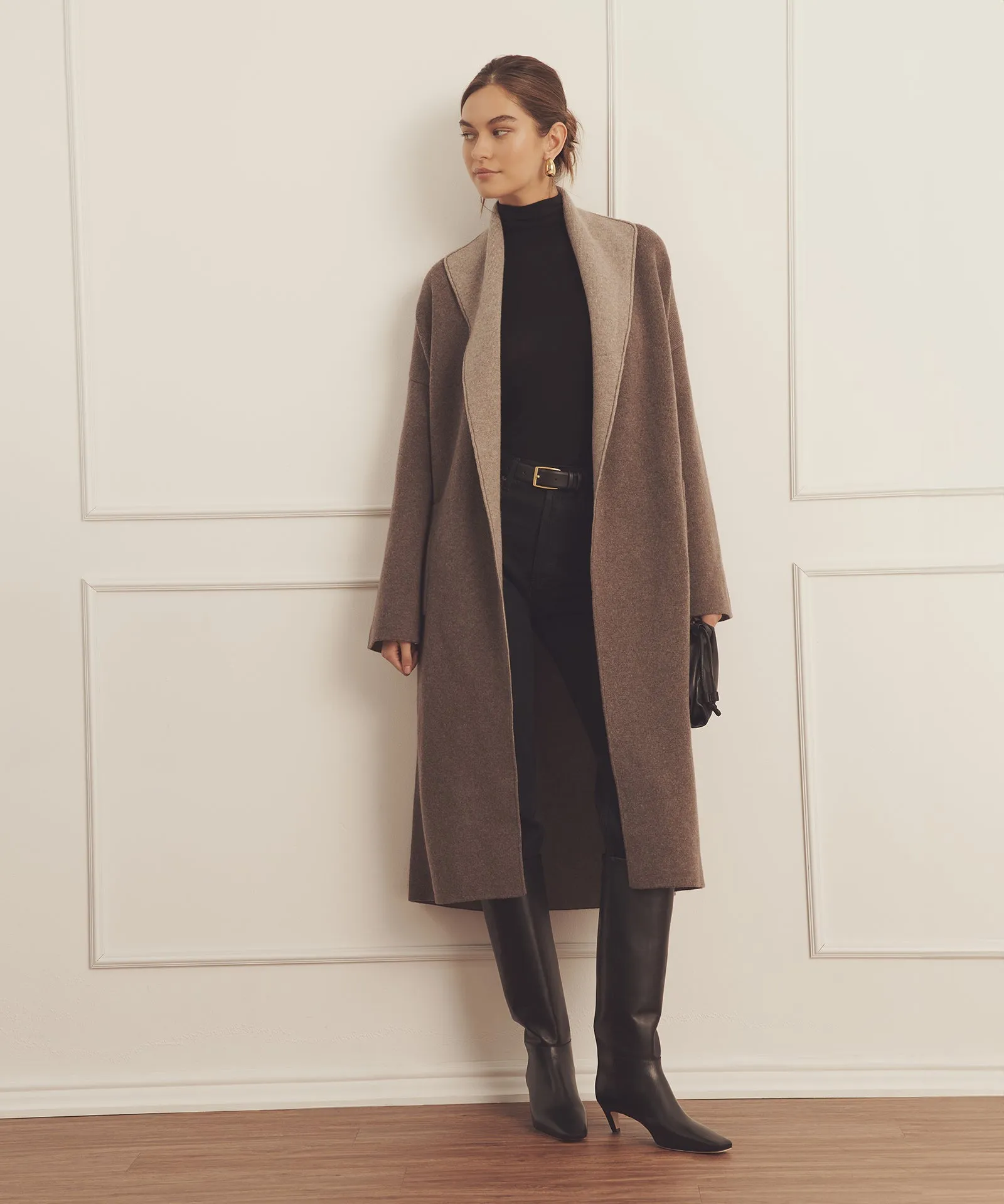 Super Luxe Cashmere Double Faced Coat