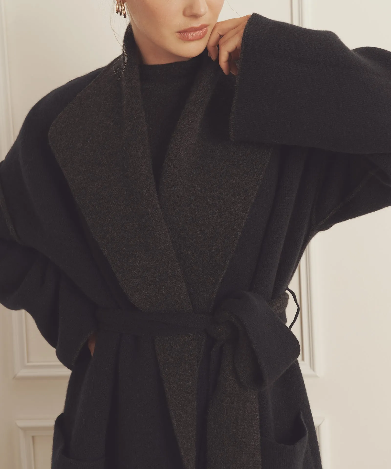 Super Luxe Cashmere Double Faced Coat