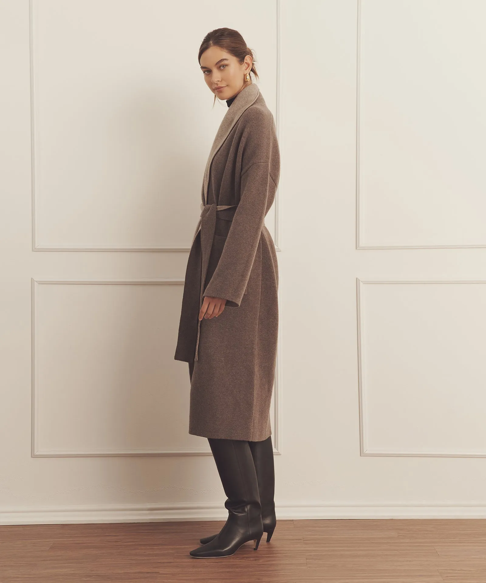 Super Luxe Cashmere Double Faced Coat