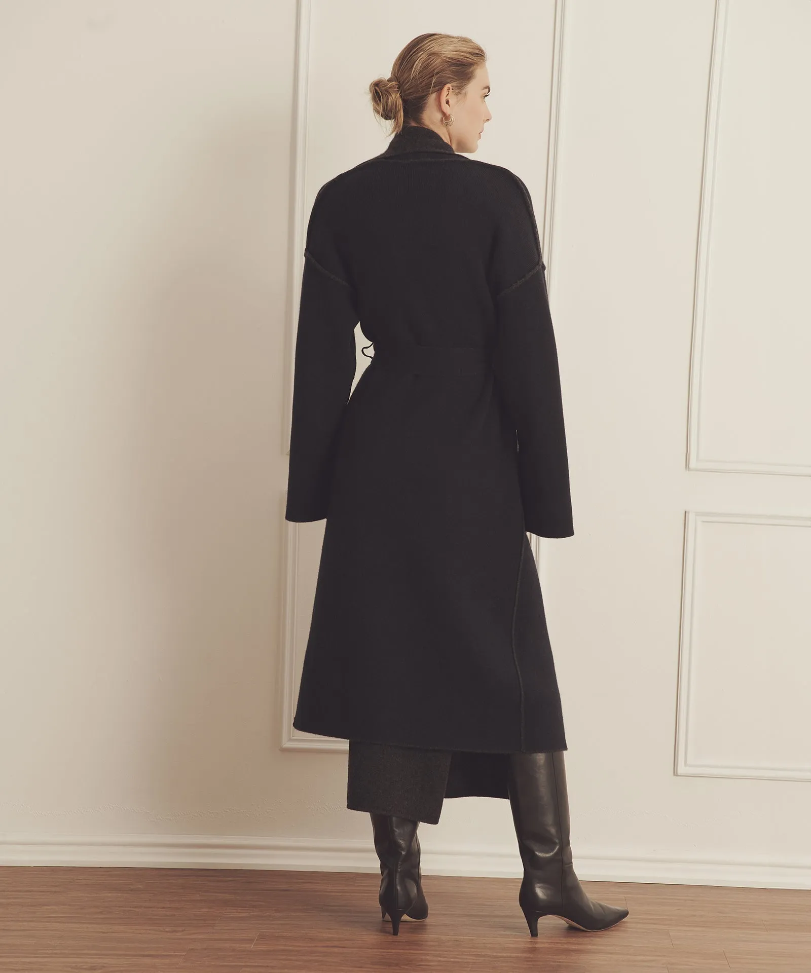 Super Luxe Cashmere Double Faced Coat