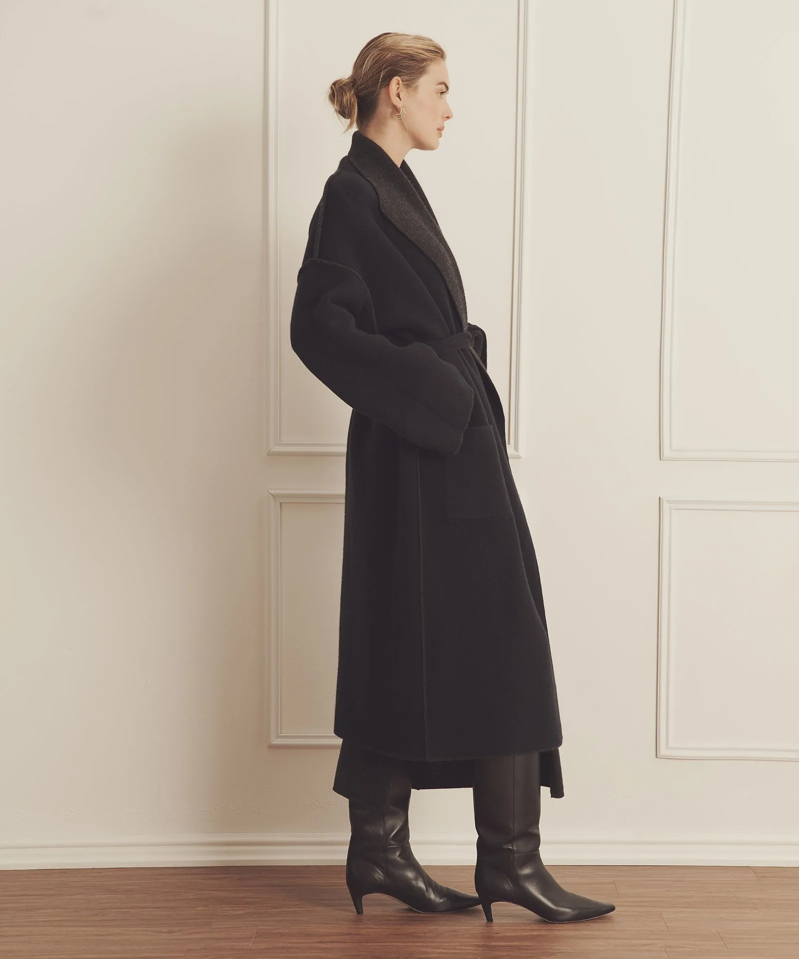 Super Luxe Cashmere Double Faced Coat