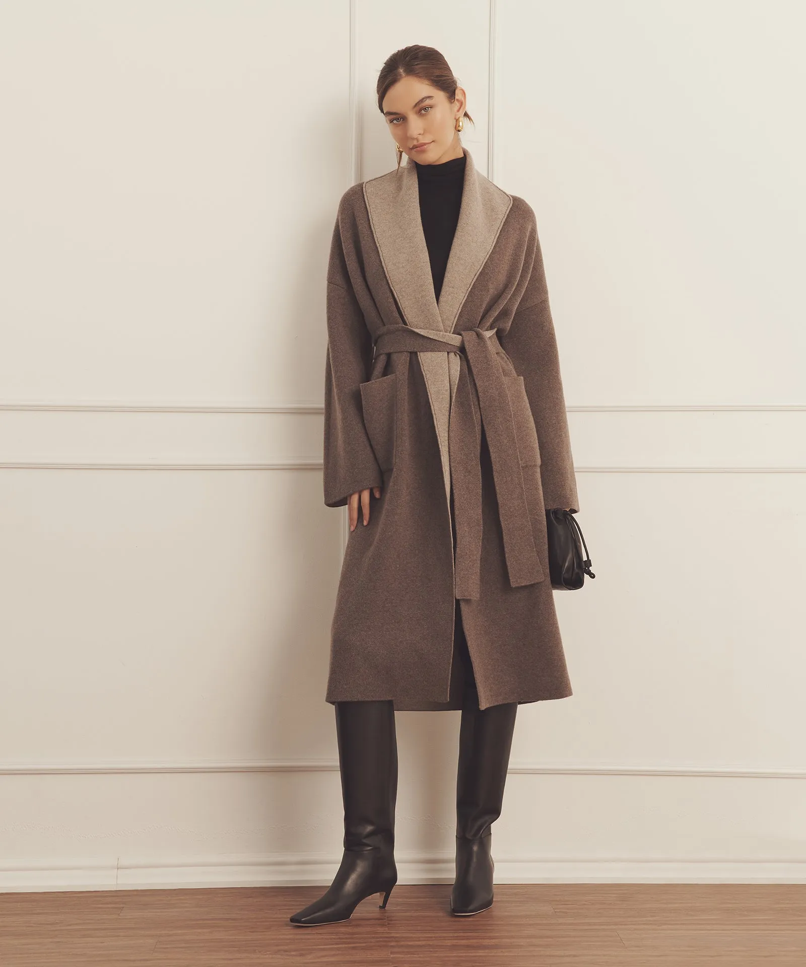 Super Luxe Cashmere Double Faced Coat