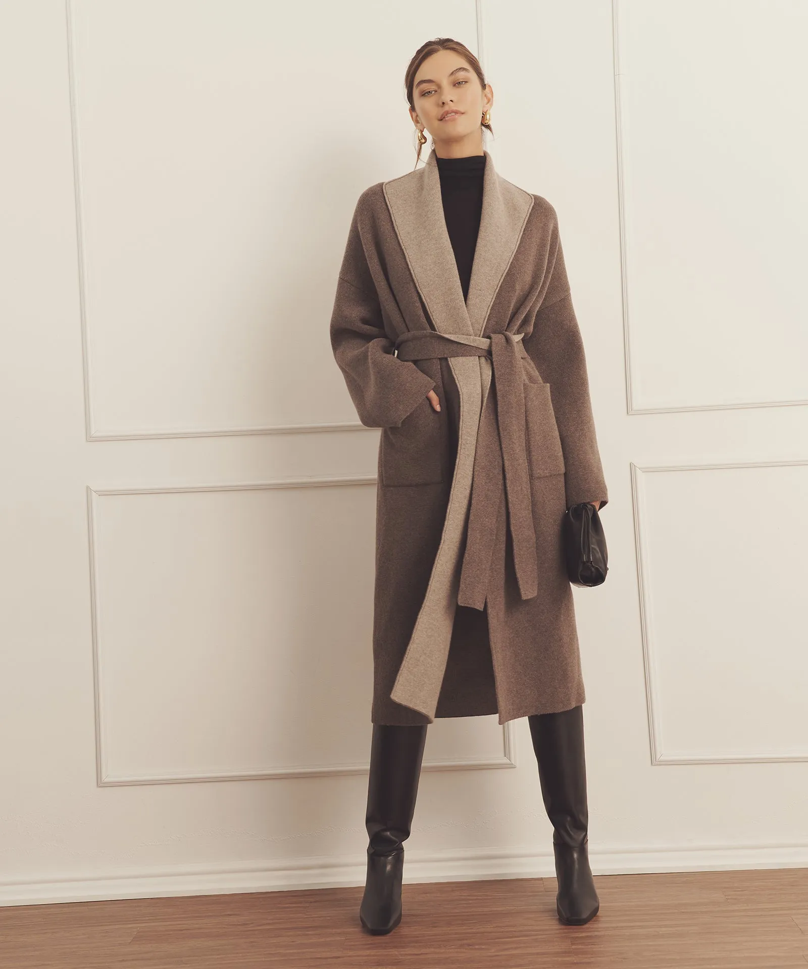 Super Luxe Cashmere Double Faced Coat