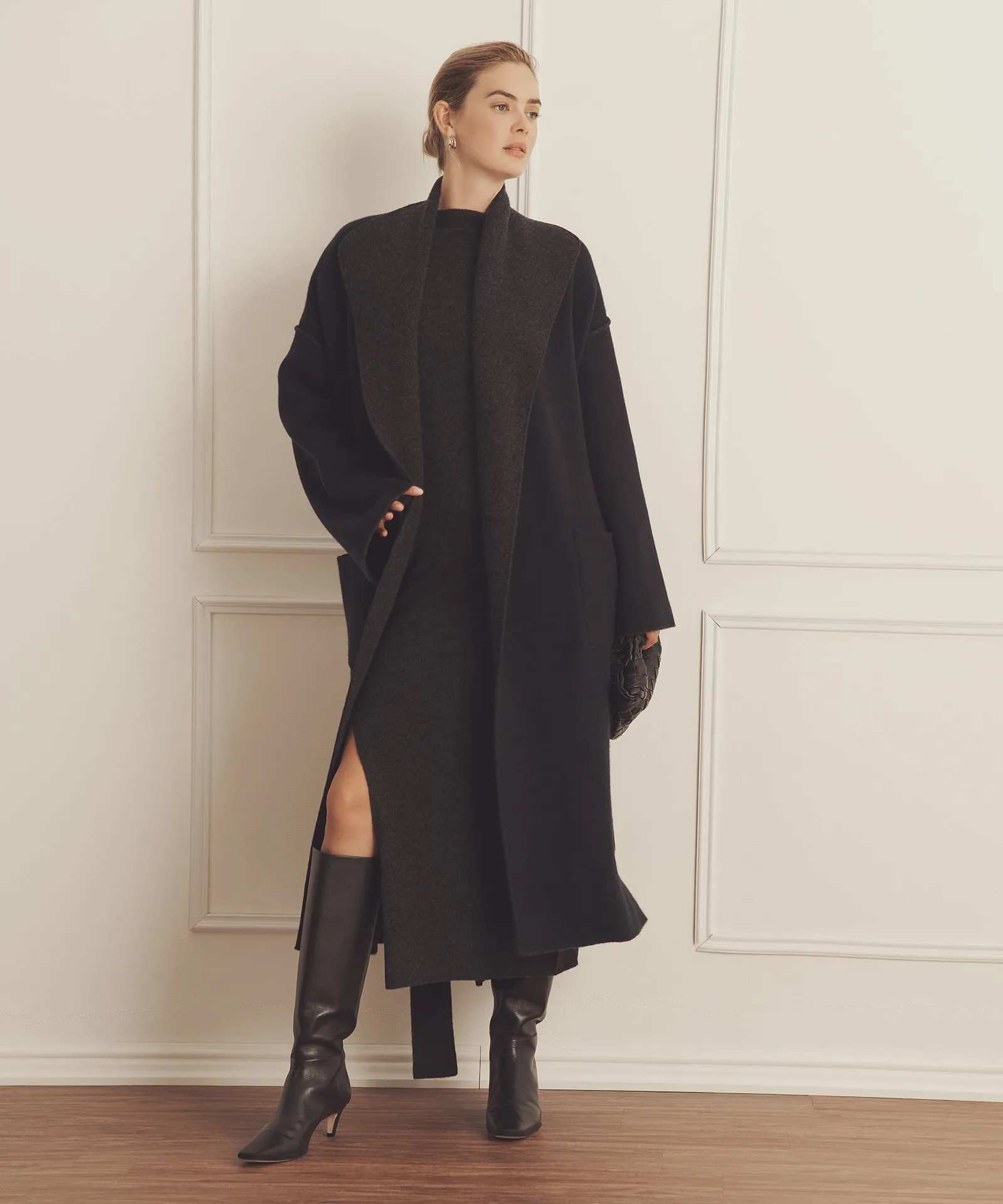 Super Luxe Cashmere Double Faced Coat