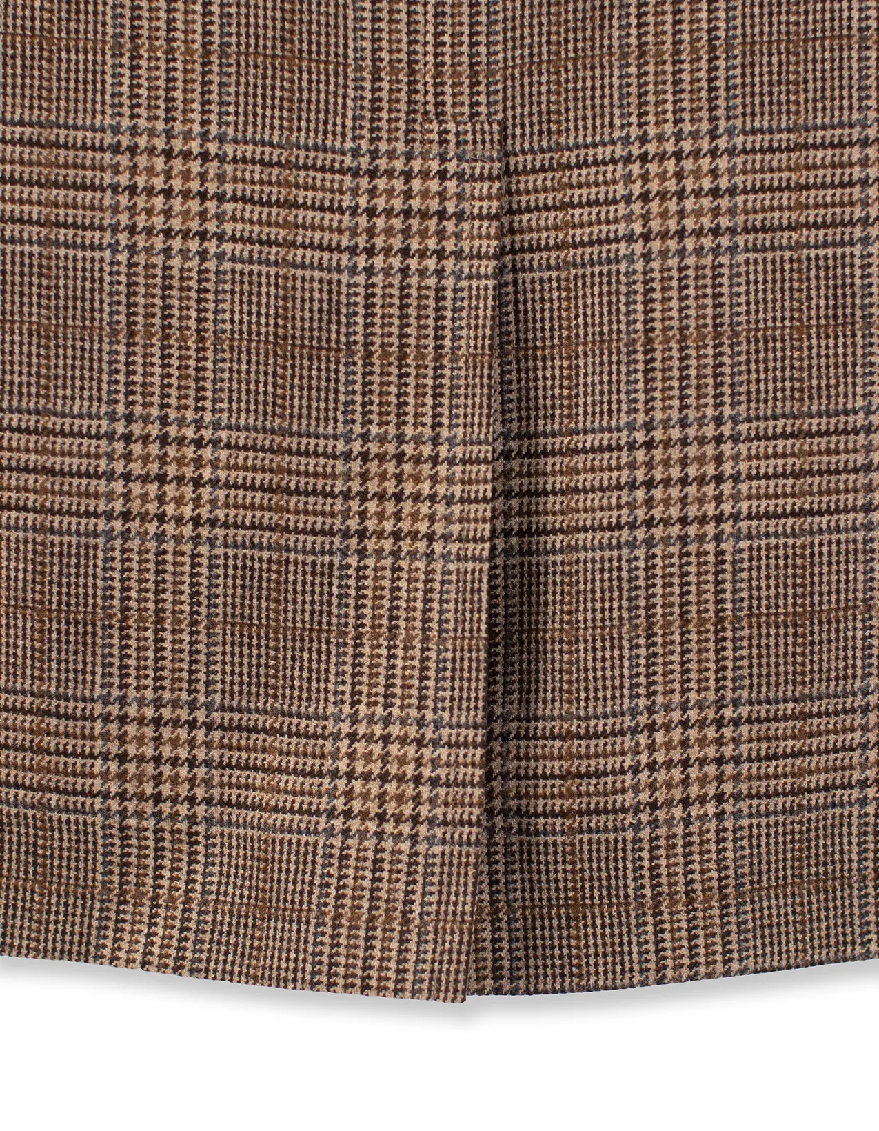 TAN/BROWN PLAID CASHMERE SPORT COAT - MTO