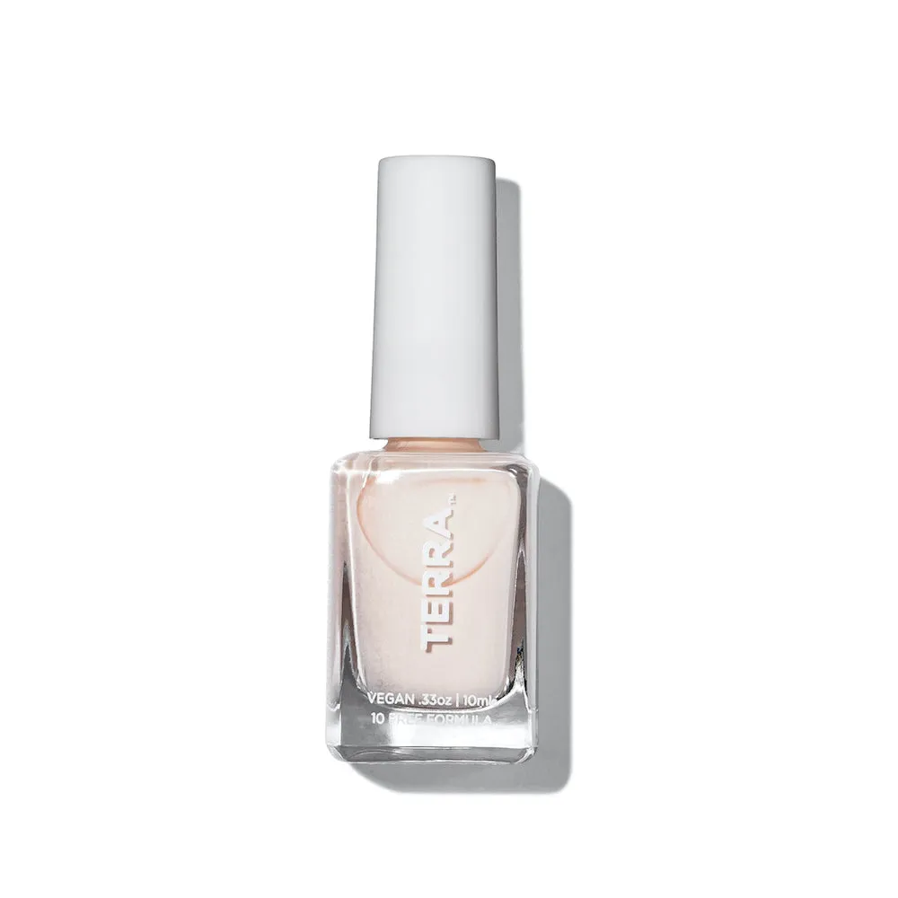 Terra Nail Polish No. 35 White Frosty Pink