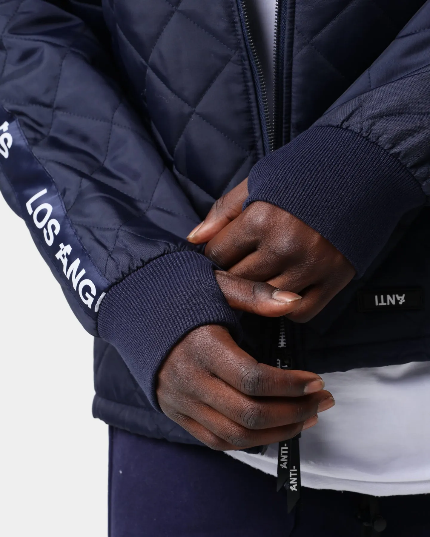 The Anti Order Los Angeles Champions Jacket Navy/White