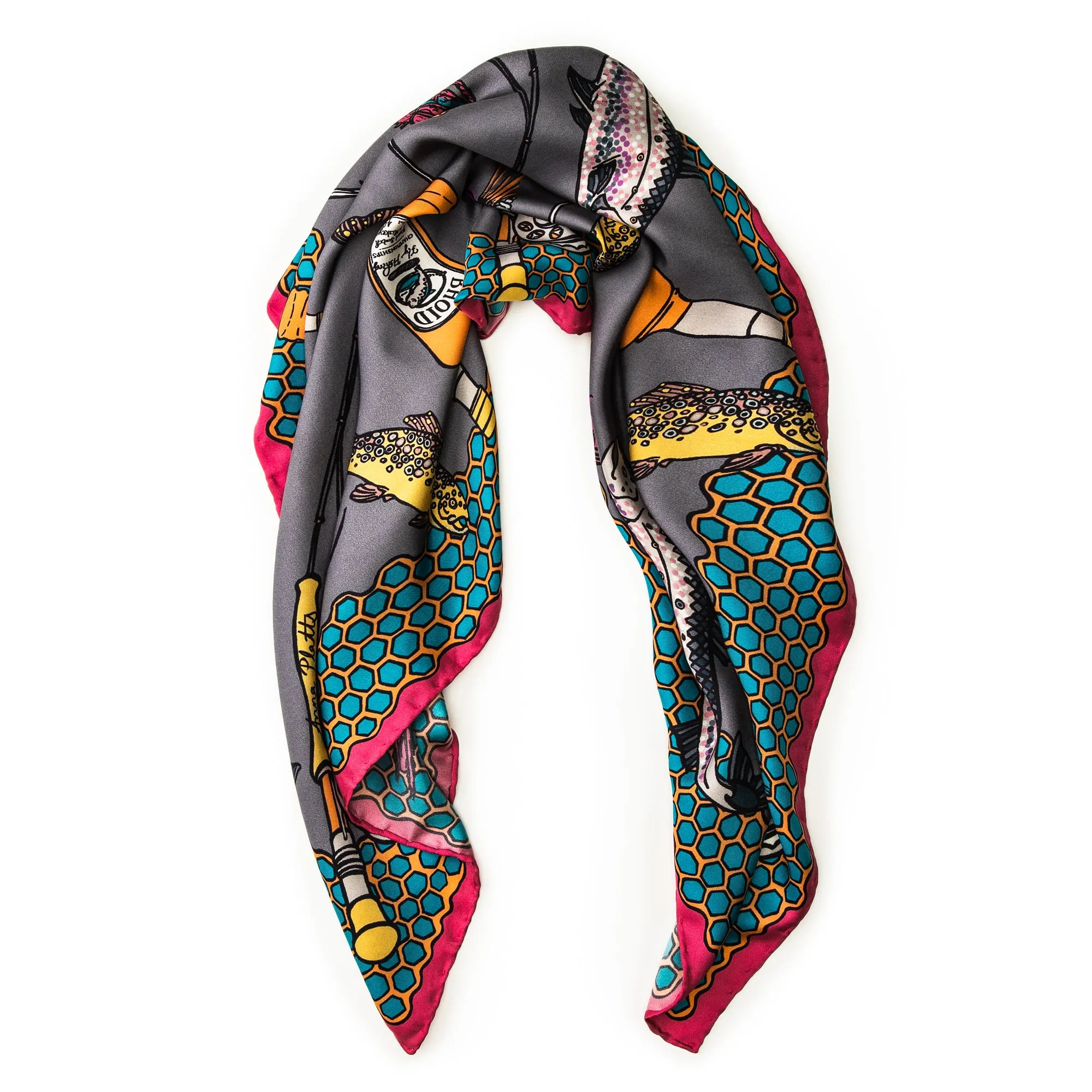 The Ettrick Silk Scarf