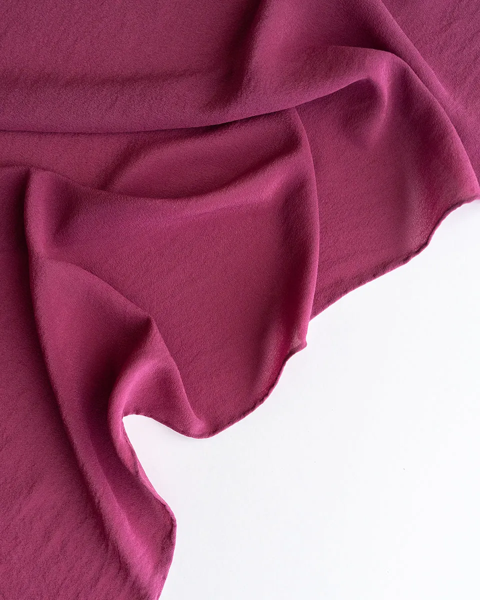 'The Scout' Washable Silk Scarf in Rhubarb