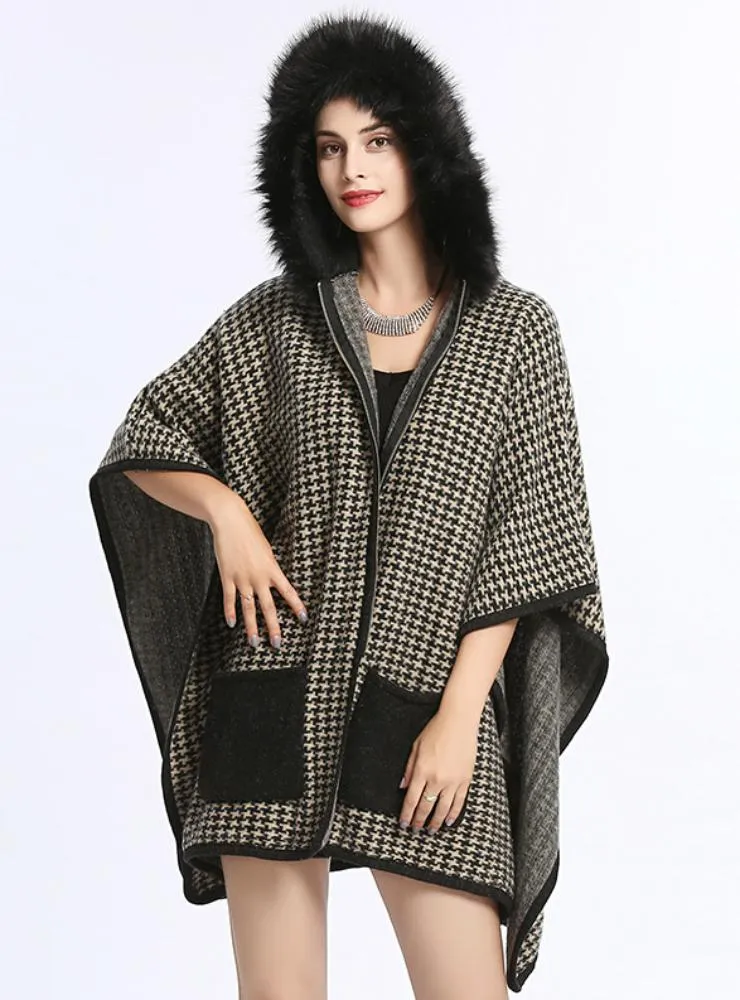 THOUSANDS BIRDS CAPS KNITTED CARDIGAN WOOLEN COAT