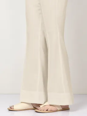 Unstitched Cambric Trouser - Light Beige