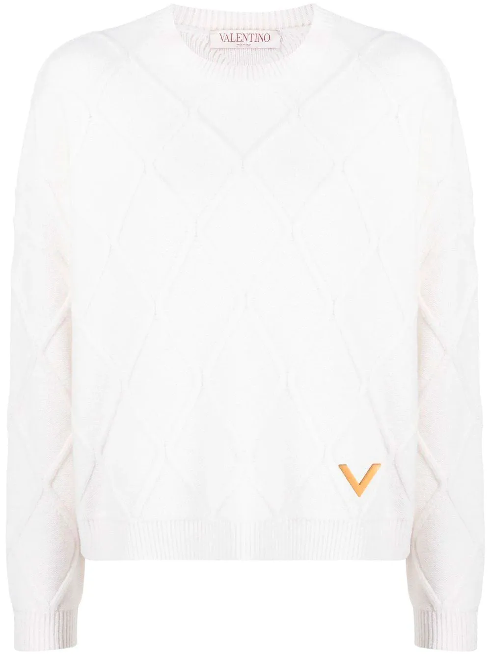 Vgold wool jumper