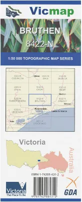 Vicmap - Bruthen 8422-N