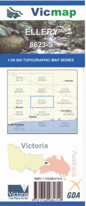 Vicmap - Ellery - 8623-S