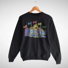 Vintage Black Disneyland Sweatshirt