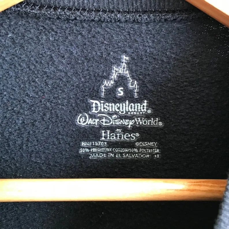 Vintage Black Disneyland Sweatshirt