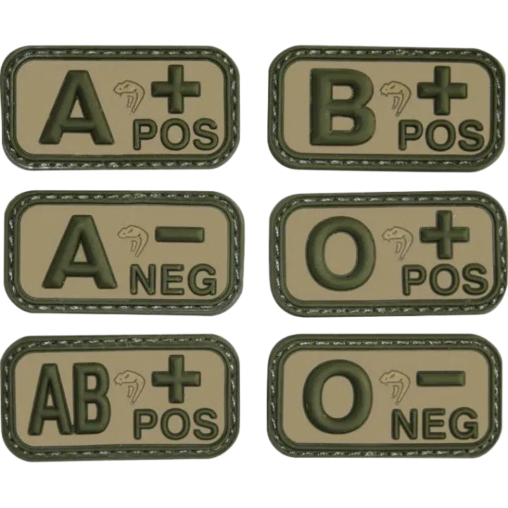 Viper Tactical - Blood Group Patches