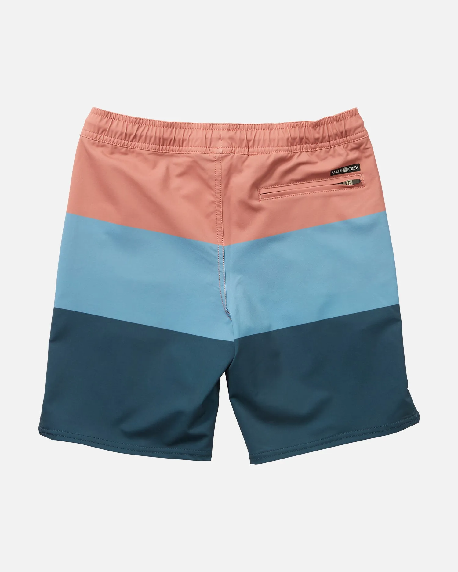 Wayfinder Boys Dusty Rose Elastic Boardshort