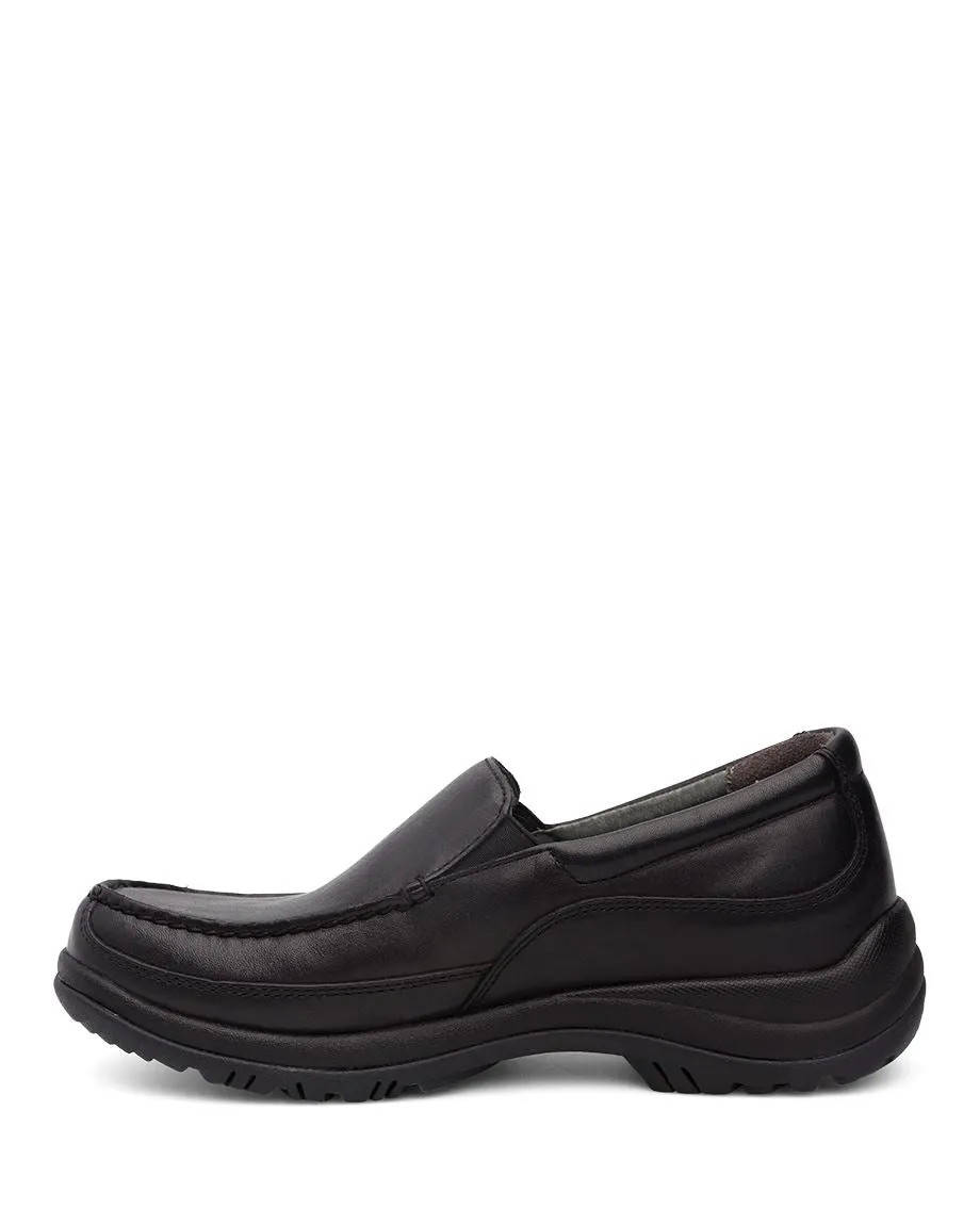 Wayne Black Slip Resistant Slip On