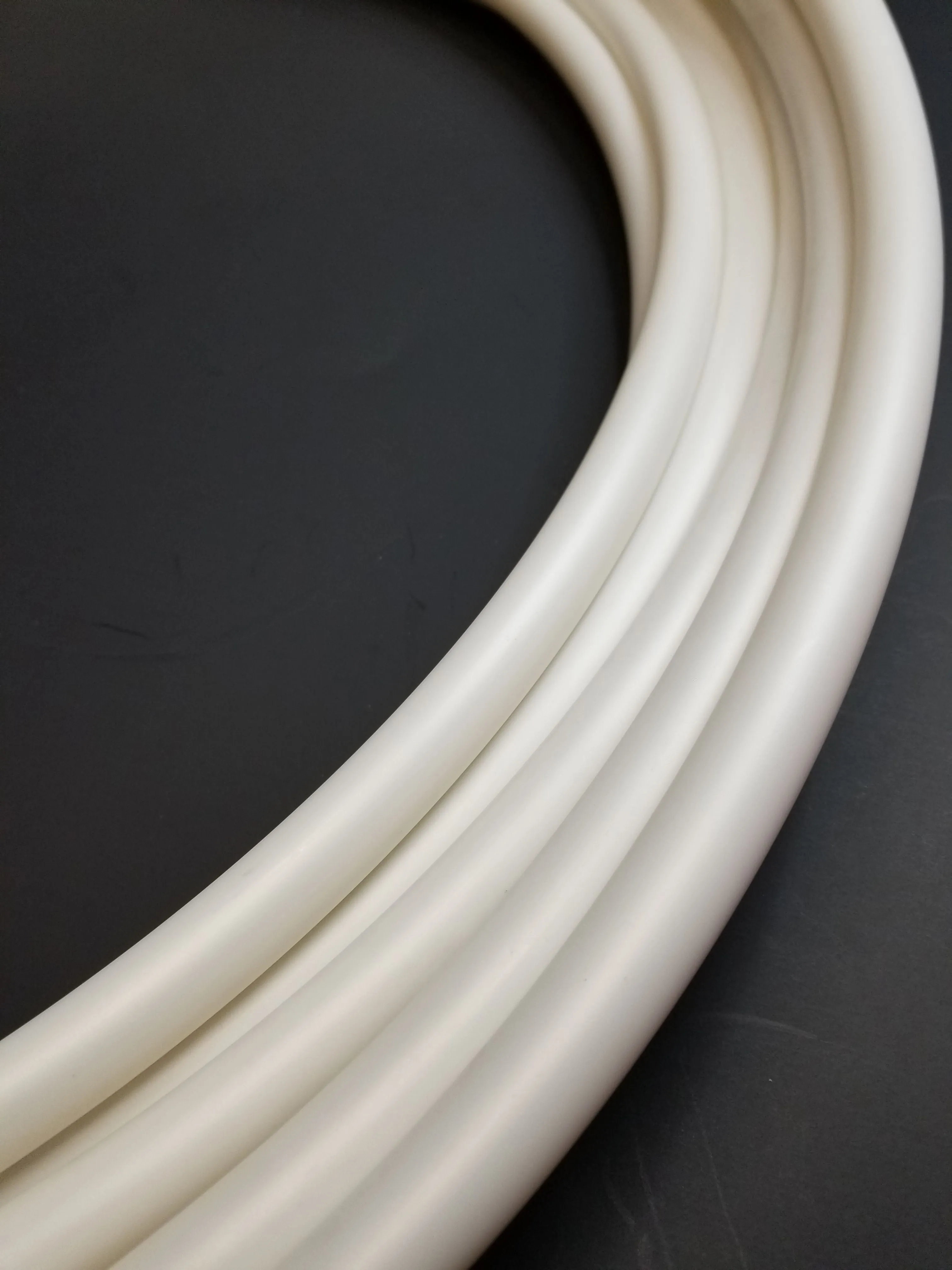 White Moonstone Polypro Bare Hoop 3/4