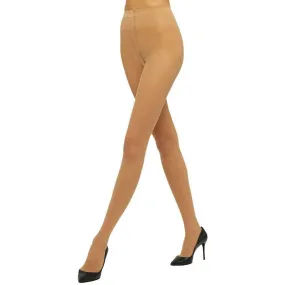 Wolford Individual Ultra Sheer 10 Denier Tights - Gobi Beige