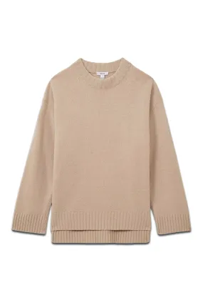 Wool-Cashmere Crew Neck Jumper