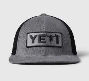 Yeti Steer Flat Brim Hat Grey